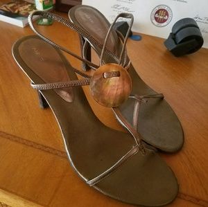 Cute Brass Colored Heels